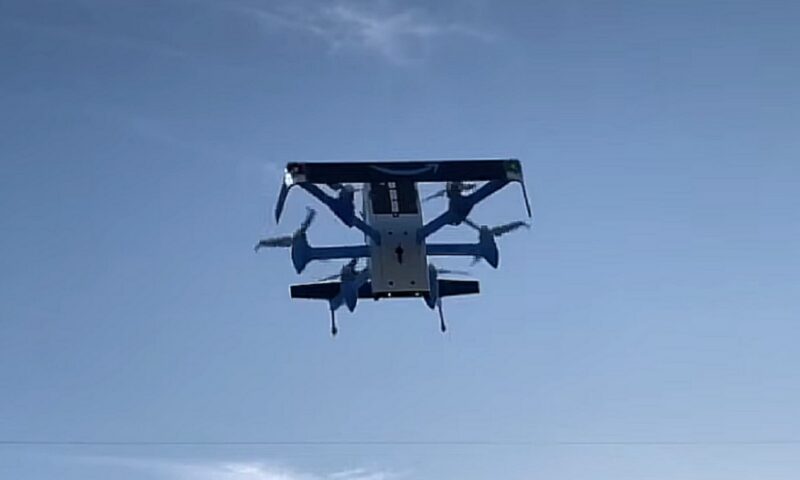 Amazon extinde livrările cu drone în SUA. Ținta: 500 de localități până la finalul anului