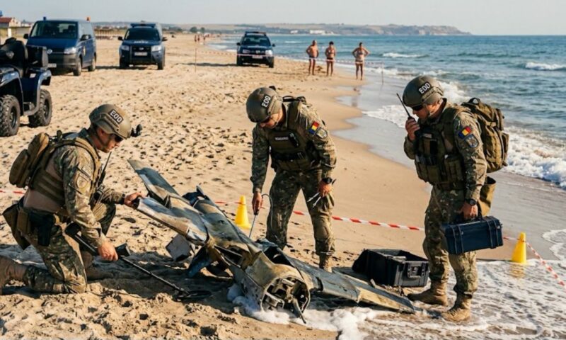 Dronă detonată la Tuzla. Ce proveniență avea