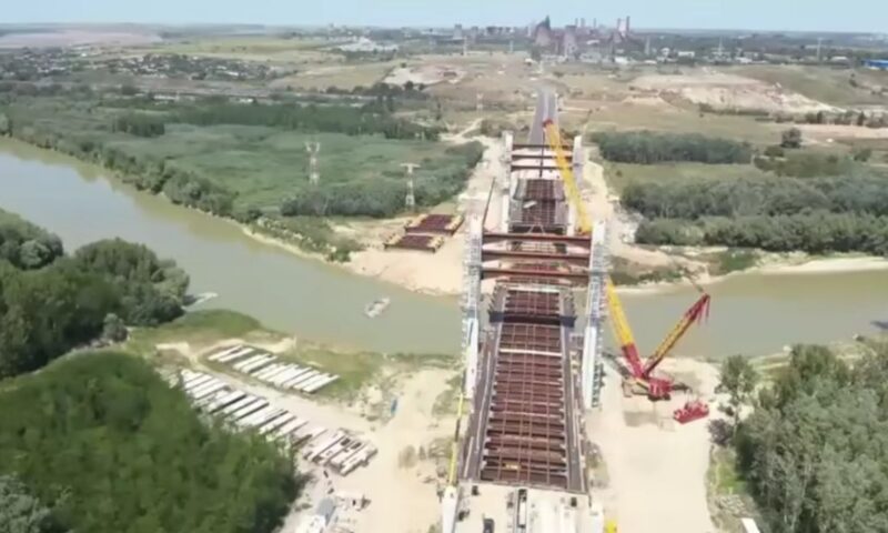 Podul peste Siret, aproape gata. Când ar urma să se deschidă Drumul Expres Brăila–Galați