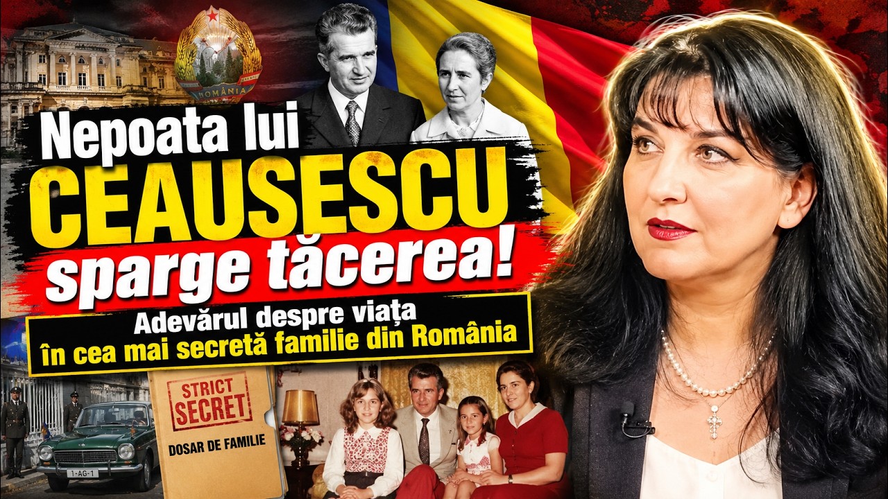 Nepoata lui CEAUȘESCU sparge tăcerea! Adevărul despre viața în cea mai secretă familie din România