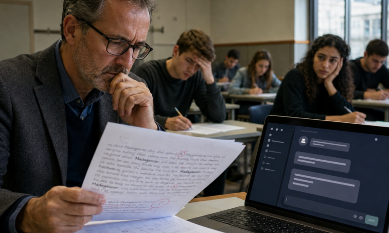 Un profesor le-a întins o capcană studenților care foloseau ChatGPT. 32 din 35 au picat examenul