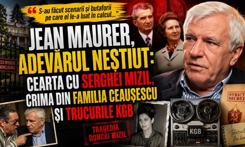 Jean Maurer, Adevărul Neștiut: Cearta cu Serghei Mizil, Crima din Familia Ceaușescu și Trucurile KGB