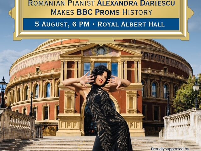 Premieră pentru România la BBC Proms. Pianista Alexandra Dăriescu debutează pe scena celebrului festival