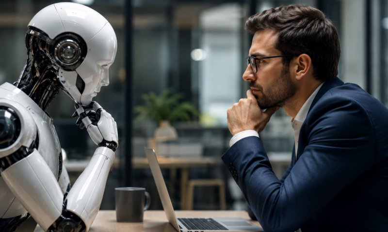 Inteligența artificială schimbă regulile pe piața muncii. Cine riscă salarii mai mici
