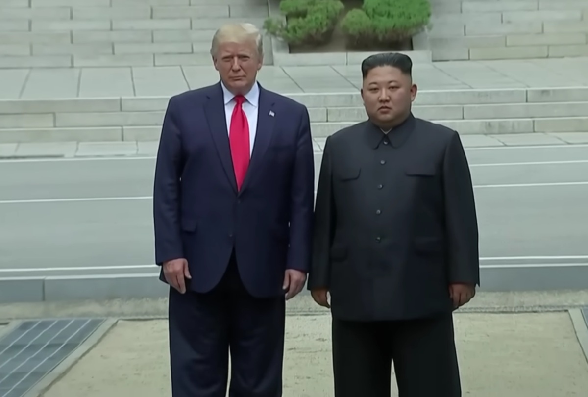 Kim Jong un și Donald Trump