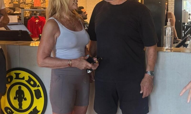 Nadia și Arnold, antrenament comun la Los Angeles. Fosta gimnastă revine în România în septembrie