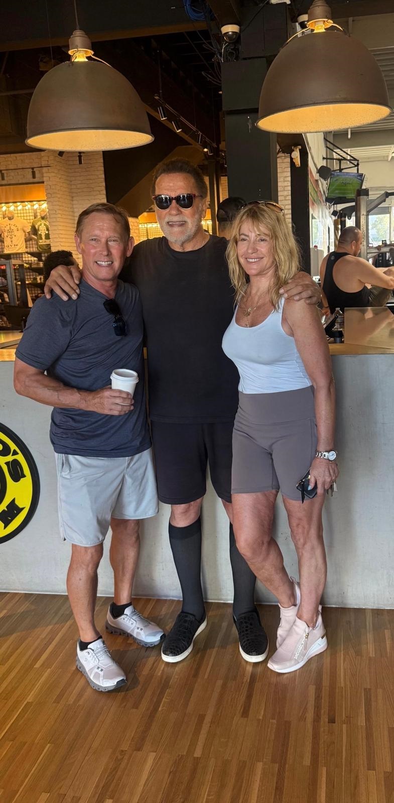 Nadia Schwarzenegger si Bart