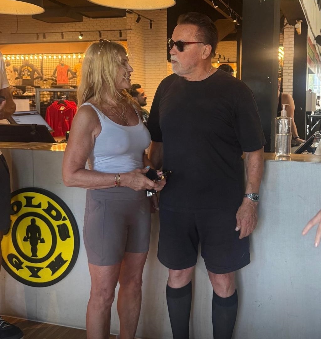 Nadia și Arnold, antrenament comun la Los Angeles. Fosta gimnastă revine în România în septembrie