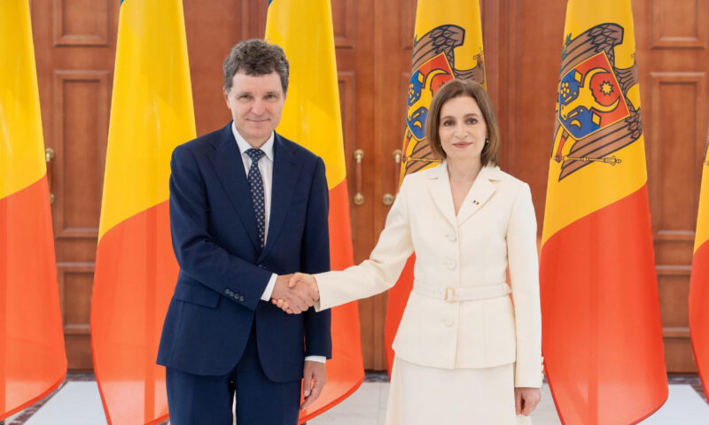 Ce a discutat Nicuşor Dan cu Maia Sandu la Chişinău. Integrarea europeană şi securitatea, pe agendă