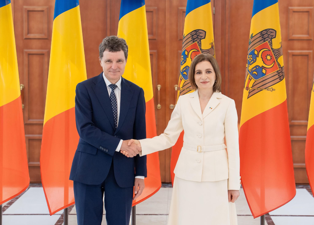 Ce a discutat Nicuşor Dan cu Maia Sandu la Chişinău. Integrarea europeană şi securitatea, pe agendă