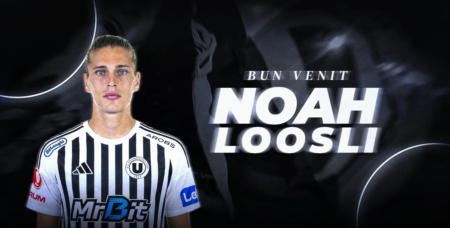 „U” Cluj a transferat un fundaș cu experiență în Germania. Noah Loosli a jucat în Bundesliga și 2. Bundesliga