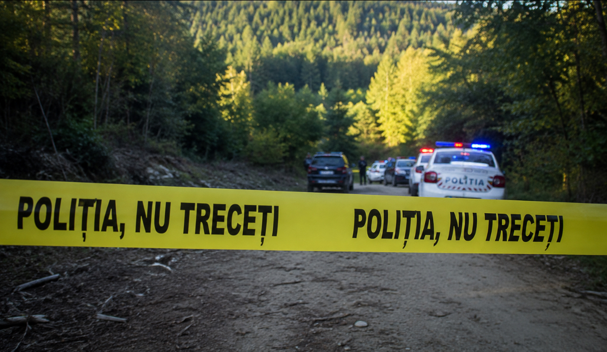 Bărbat dispărut de patru ani, găsit îngropat într-o pădure din Vâlcea. Un suspect a fost reținut
