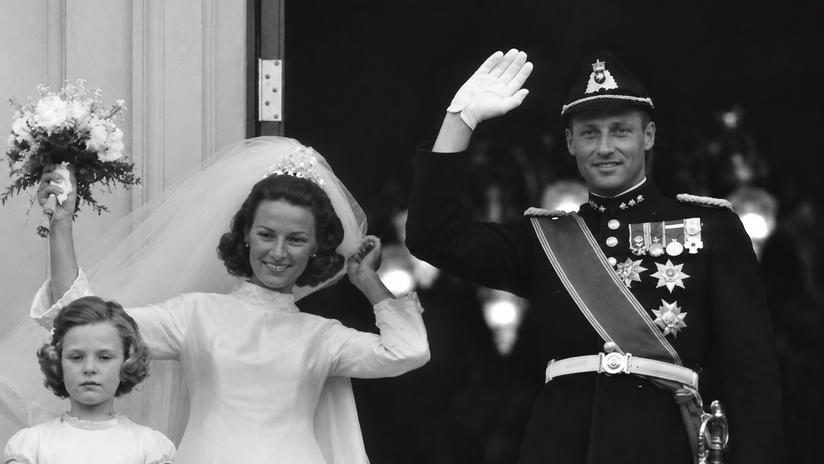 Nunta Regina Sonja și Regele Harald