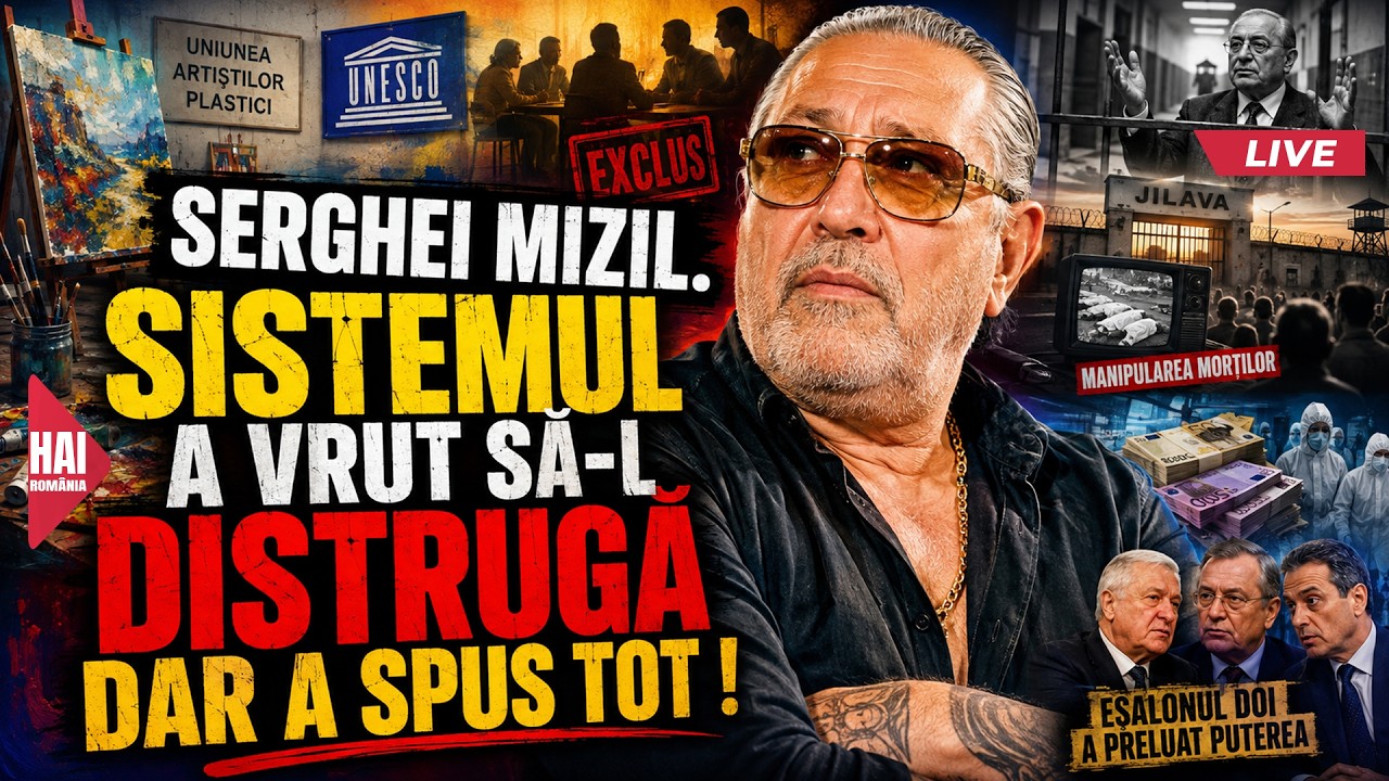 Serghei Mizil. Sistemul a vrut să-l distrugă dar a spus tot