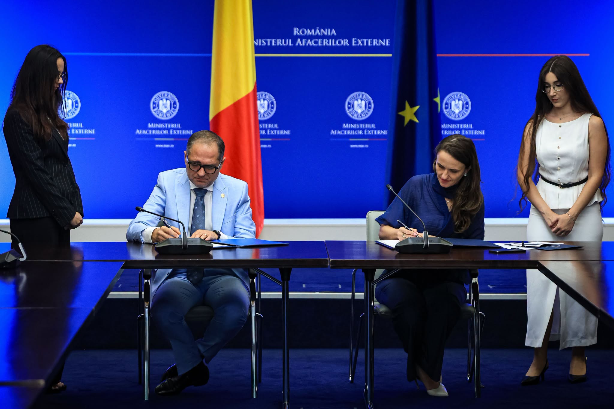 Sprijin suplimentar pentru sportivii români care merg în străinătate. Ce prevede acordul semnat de MAE și ANS