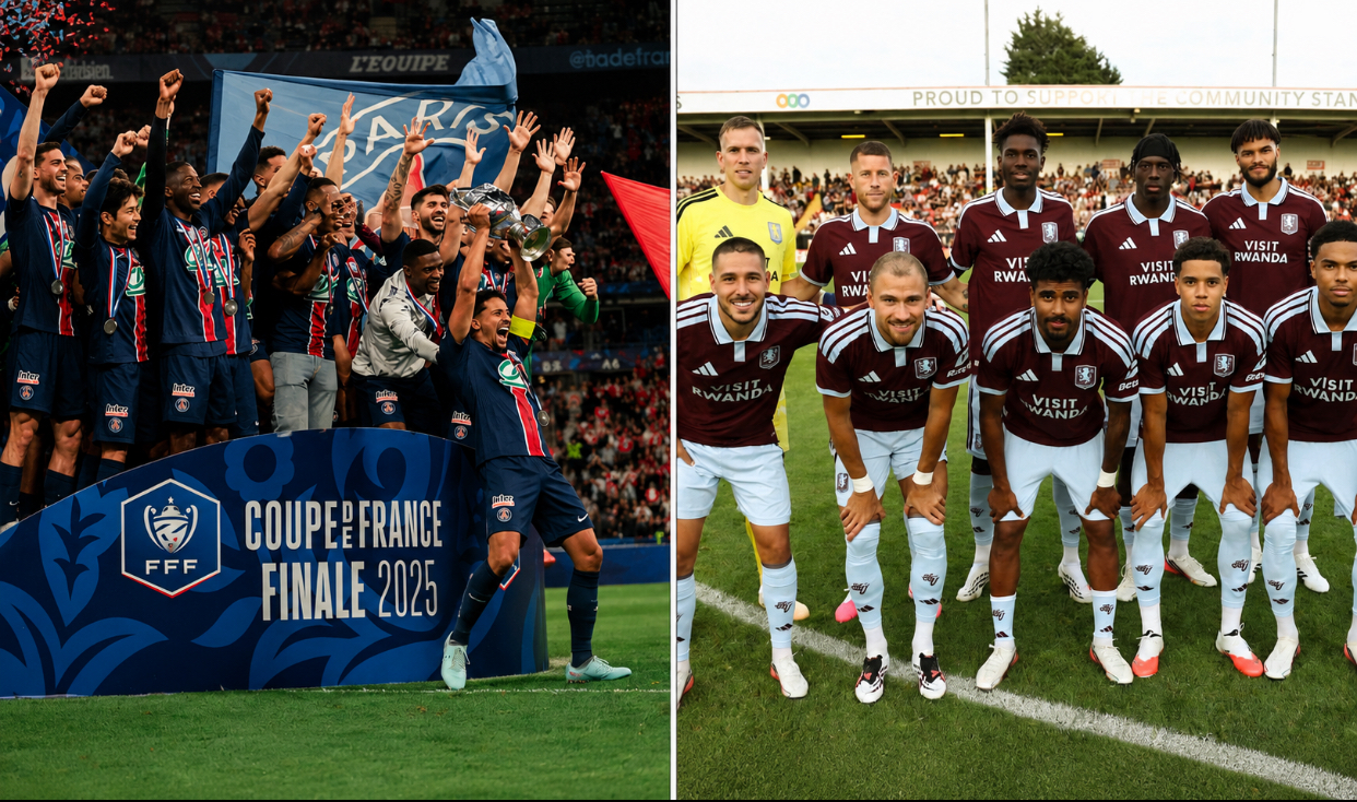 PSG și Aston Villa, față în față pentru Supercupa Europei. Miza uriașă a meciului de la Salzburg