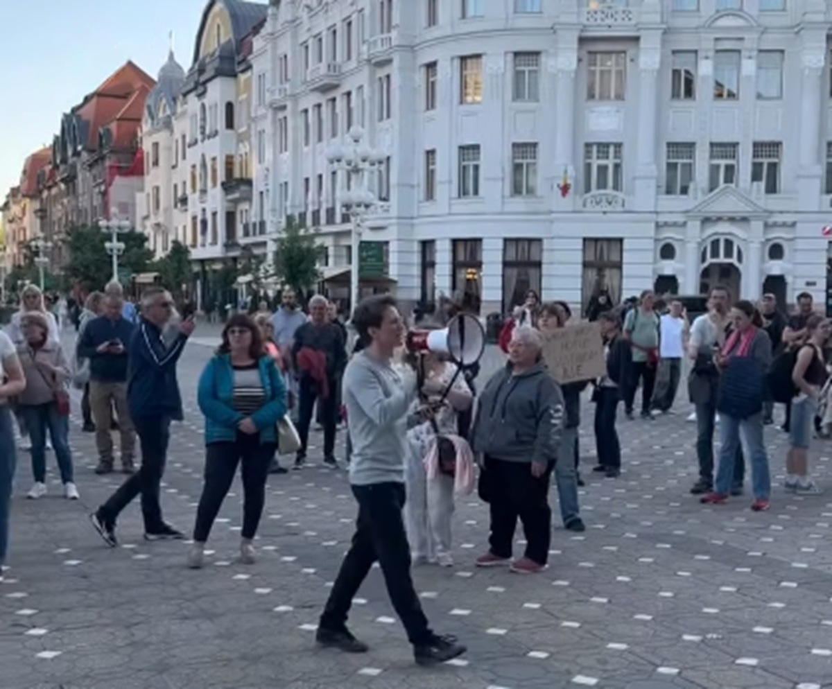 Protest Timișoara