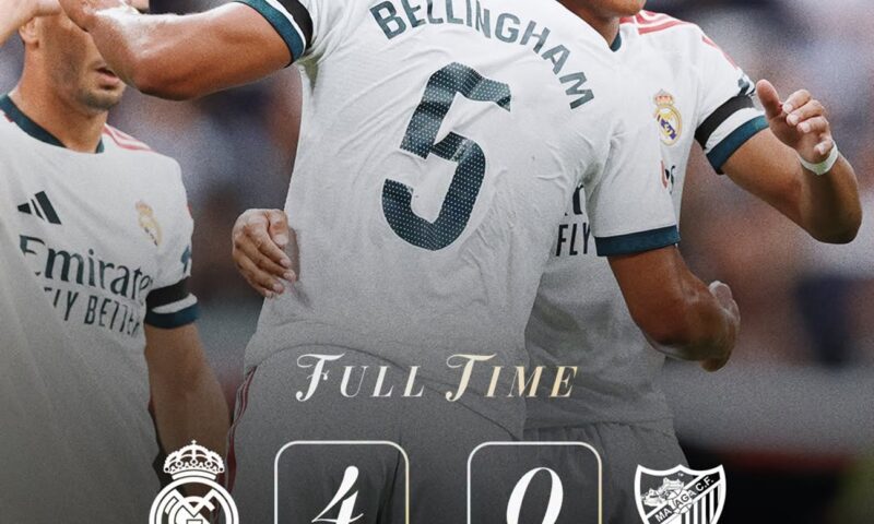 Real Madrid, victorie categorică cu Malaga. „Galacticii”, la a treia victorie consecutivă