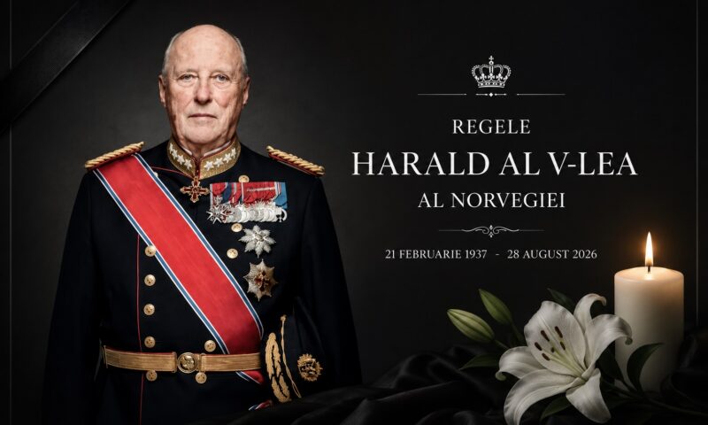 Regele Harald al V-lea al Norvegiei a murit. Fiul său, Haakon, preia tronul după 35 de ani de domnie