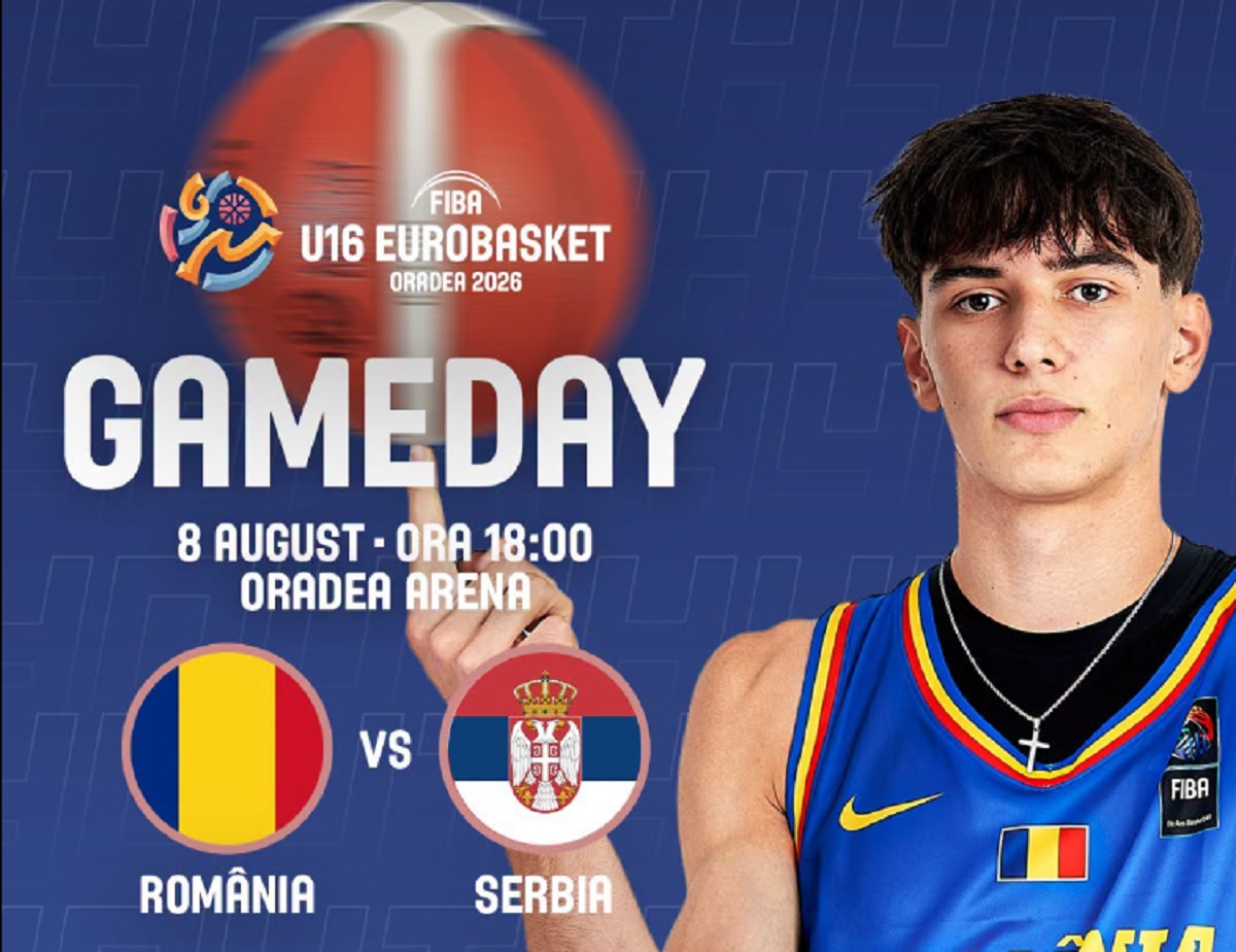 România învinge Serbia la EuroBasket U16. Tricolorii au câștigat cu 75-73