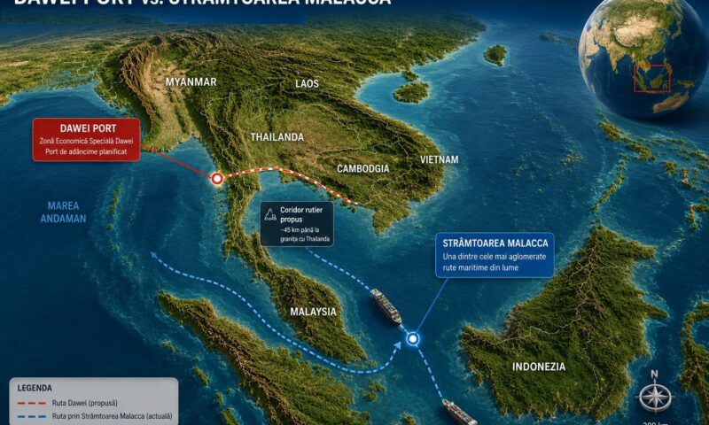 Sute de soldați au fost trimiși în sudul Myanmarului. Armata vrea să elibereze terenul pentru un proiect strategic al Rusiei