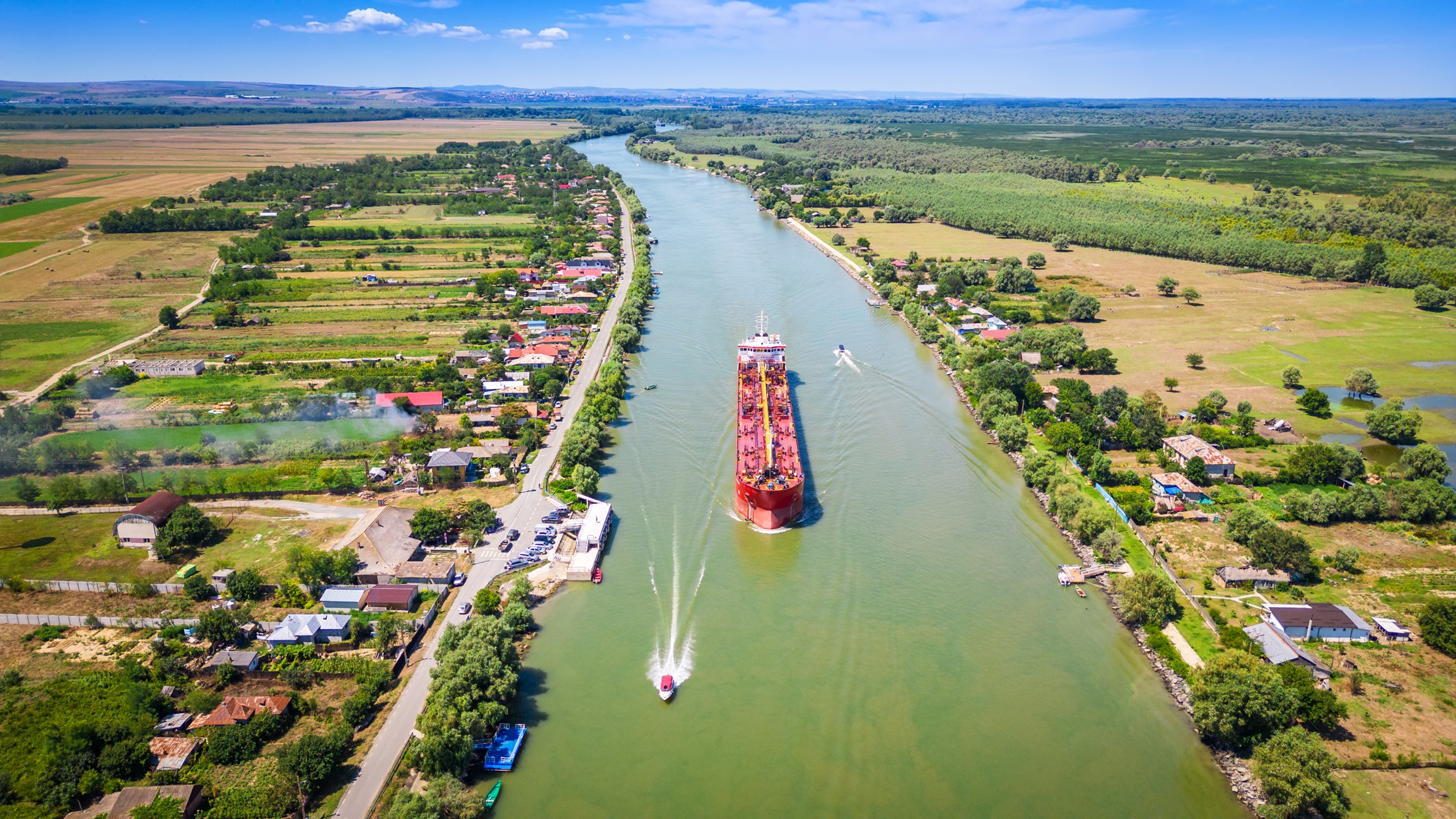 Blocaj de nave la Sulina. România și Ucraina caută soluții pentru deblocarea traficului