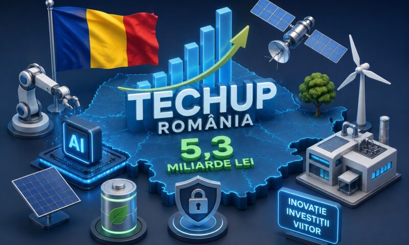 Guvernul aprobă „TechUp România”: 5,3 miliarde de lei pentru tehnologii avansate