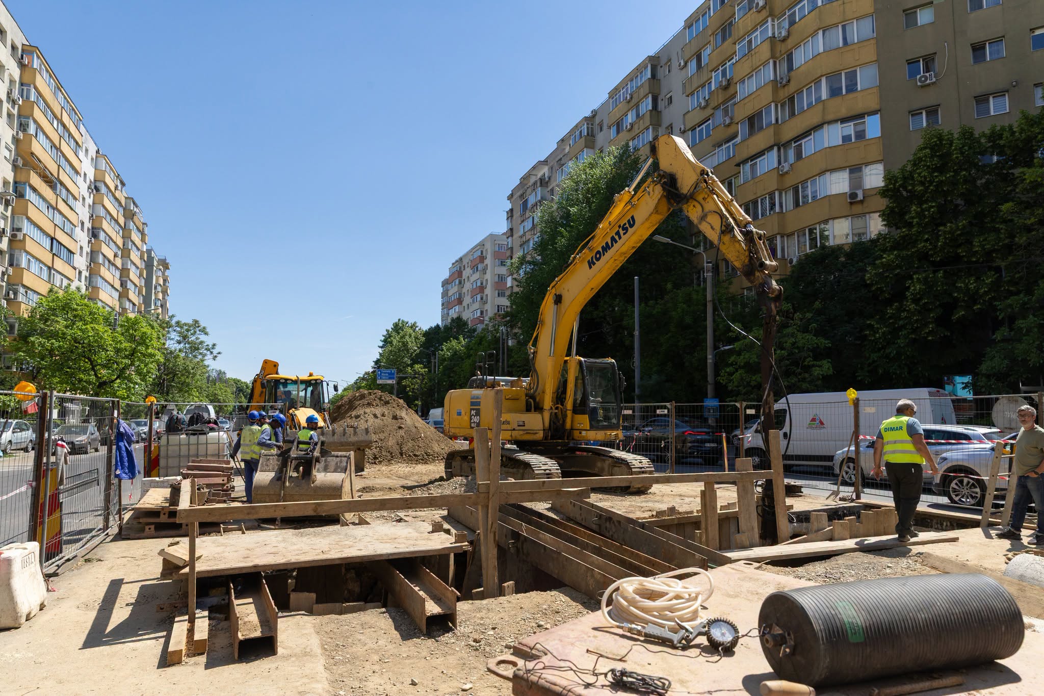 Motivele din spatele întârzierilor de pe șantierele din București. Ce s-a descoperit sub șinele de tramvai