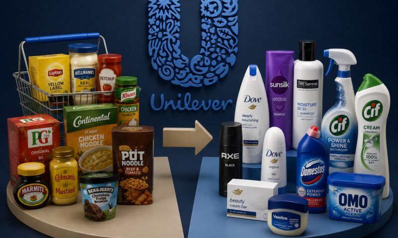 Unilever renunță la o parte din afaceri. Ce se schimbă pentru produsele pe care le cumpărăm