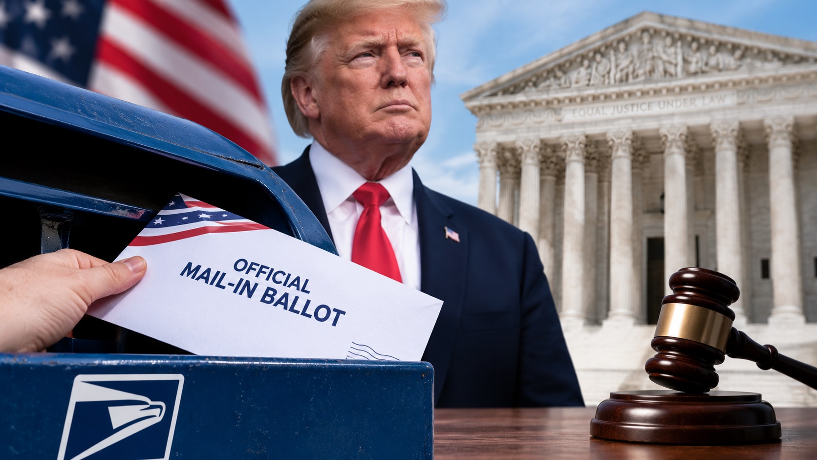 Votul prin corespondență, în centrul unei dispute constituționale în SUA. Administrația Trump cere intervenția Curții Supreme