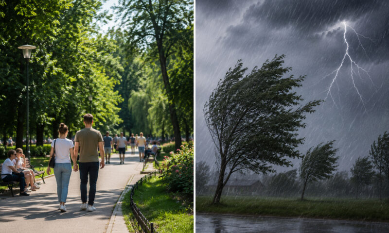 Prognoza meteo, 30 august. Temperaturile ajung la 35 de grade. Unde sunt așteptate ploi, grindină și vijelii