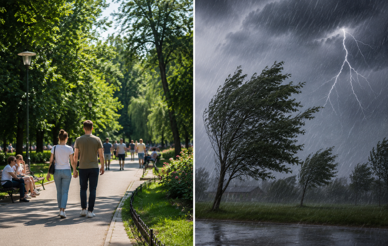 Prognoza meteo, 30 august. Temperaturile ajung la 35 de grade. Unde sunt așteptate ploi, grindină și vijelii