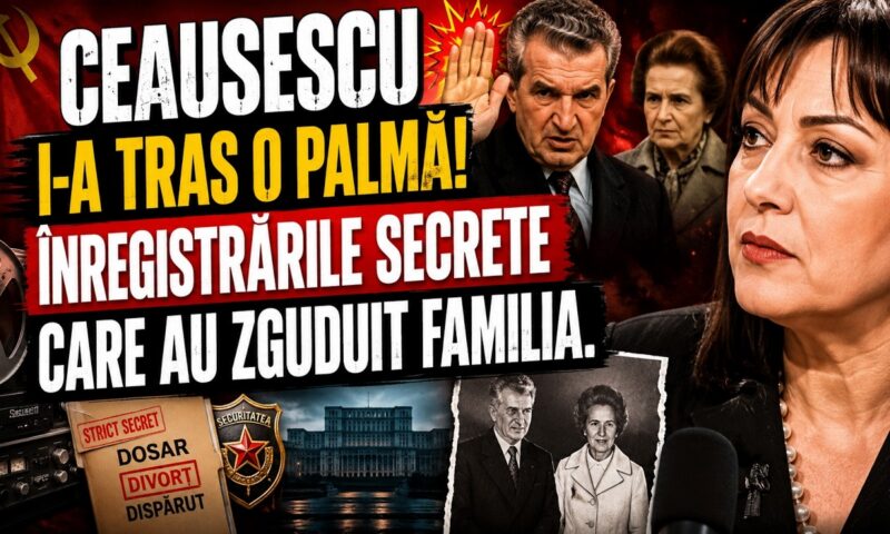 Ceaușescu i-a tras o palmă! Înregistrările secrete care au zguduit familia