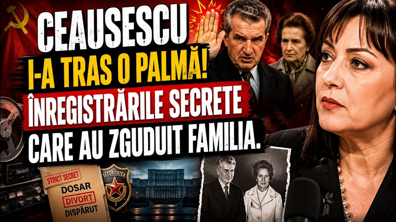 Ceaușescu i-a tras o palmă! Înregistrările secrete care au zguduit familia
