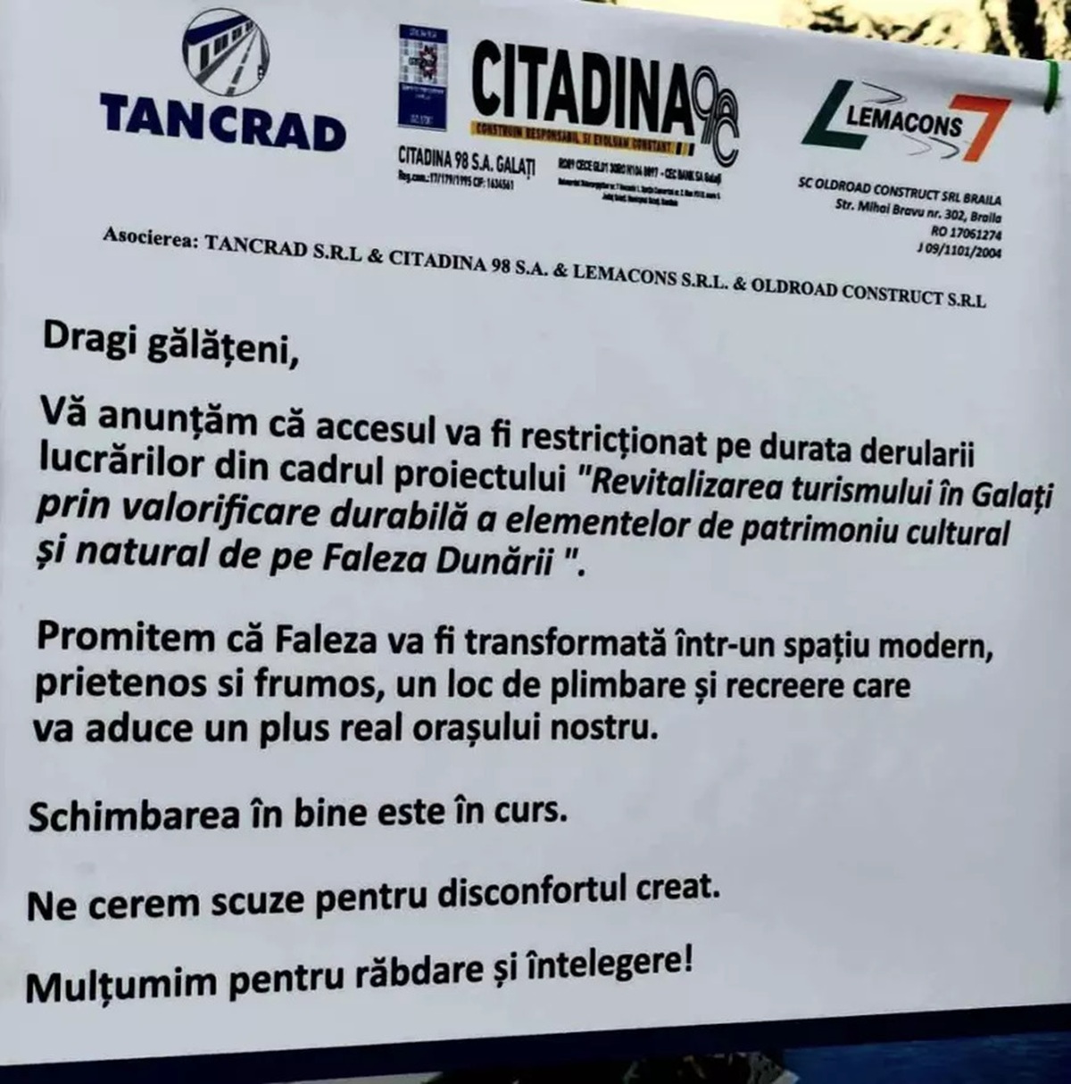 Faleza Dunării Galați