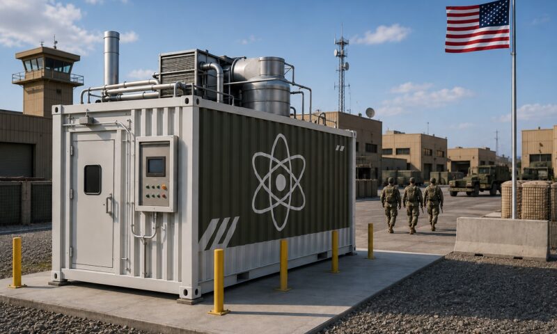 Cinci baze militare americane vor fi dotate cu microreactoare nucleare. Primul ar putea deveni operațional în septembrie 2028
