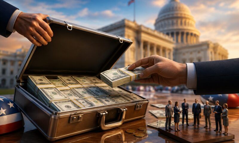 Companiile au donat 646 de milioane de dolari în politica SUA. Suma depășește deja întregul ciclu electoral din 2024