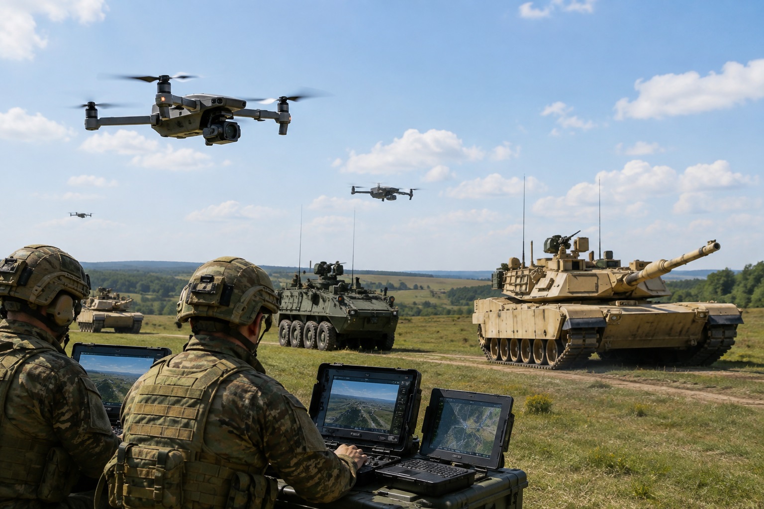 Dronele ucrainene au dominat exercițiile militare din Germania. Trupele americane, nevoite să-și schimbe tacticile