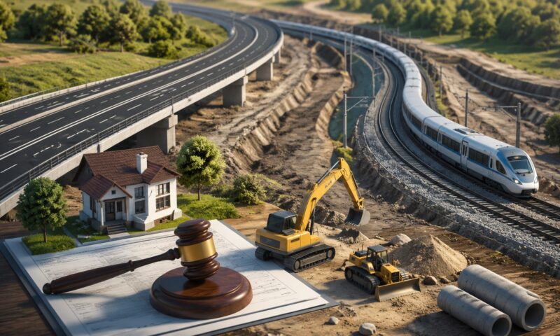 Guvernul aprobă noi exproprieri pentru proiecte majore de infrastructură