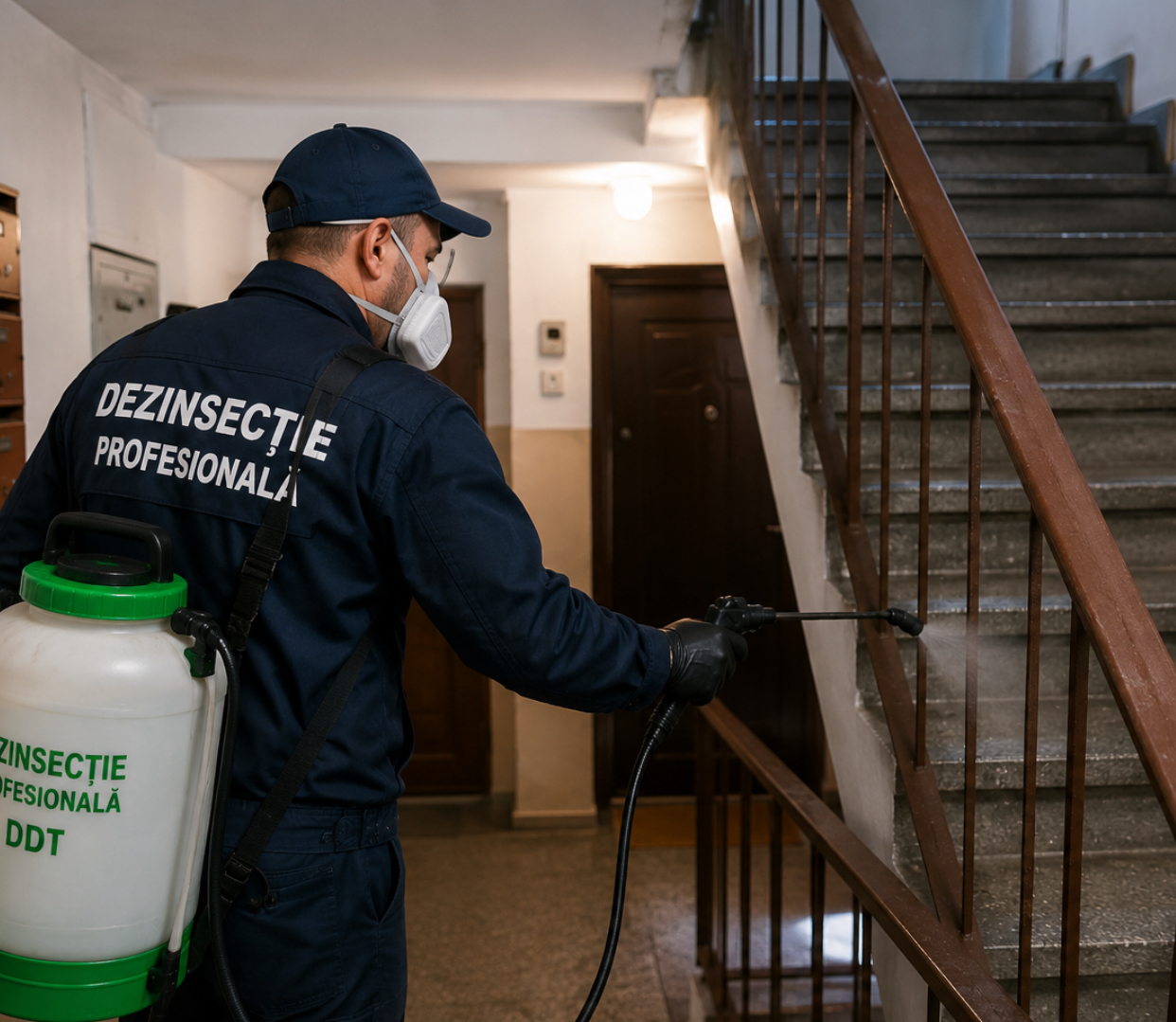 Cât de des se face dezinsecția într-un bloc. Tarifele aplicate de firmele din domeniu pentru spațiile comune