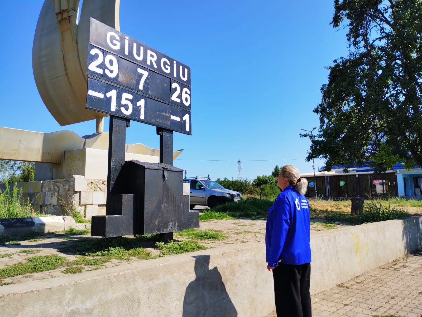 Nivelul la Giurgiu, iulie 2026