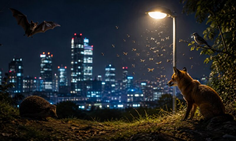 Luminile orașelor nu afectează doar oamenii. Tot mai multe animale își schimbă comportamentul
