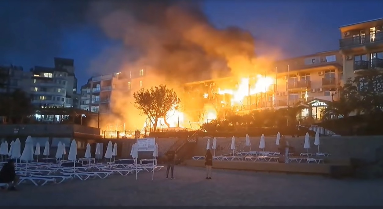 incendiu bulgaria