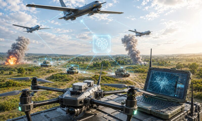 Ucraina transformă inteligența artificială într-un instrument militar. Peste 200 de companii lucrează la drone cu AI
