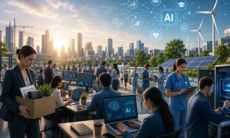 Peste jumătate dintre angajați caută deja un nou job în 2026. AI redesenează piața muncii