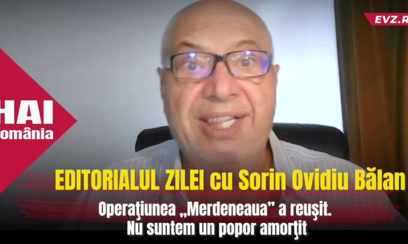 Operaţiunea „Merdeneaua” a reuşit. Nu suntem un poporamorţit