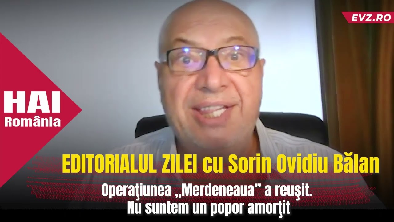 Operaţiunea „Merdeneaua” a reuşit. Nu suntem un poporamorţit