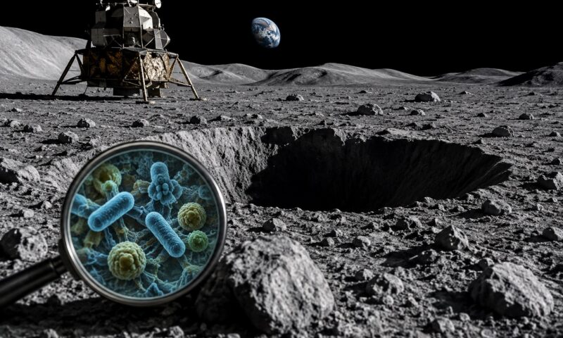Microbii de pe Pământ ar putea supraviețui pe Lună. Descoperirea care complică viitoarele misiuni NASA