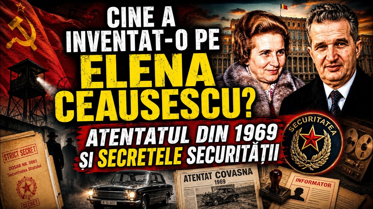 Cine a inventat-o pe Elena Ceaușescu? Atentatul din 1969 și secretele Securității | Jean Maurer