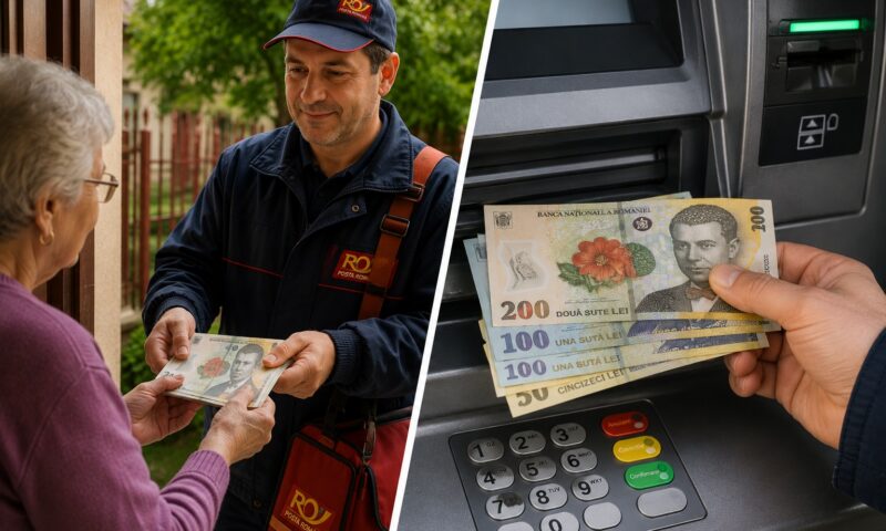 Încep plățile pensiilor pentru luna august. Data la care primești banii depinde de modalitatea de încasare